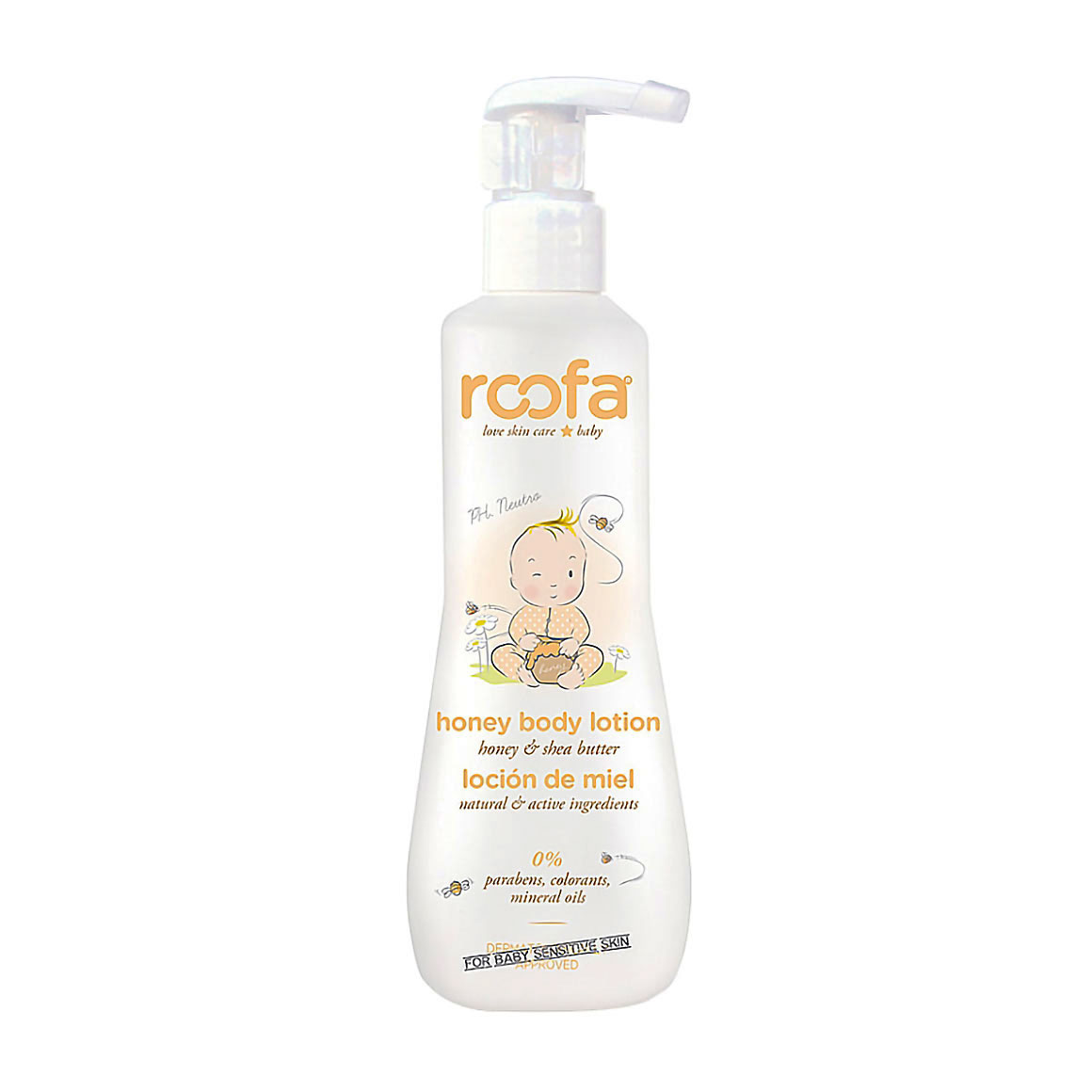 Дитячий лосьйон для тіла Roofa Honey Body Lotion, 200 мл